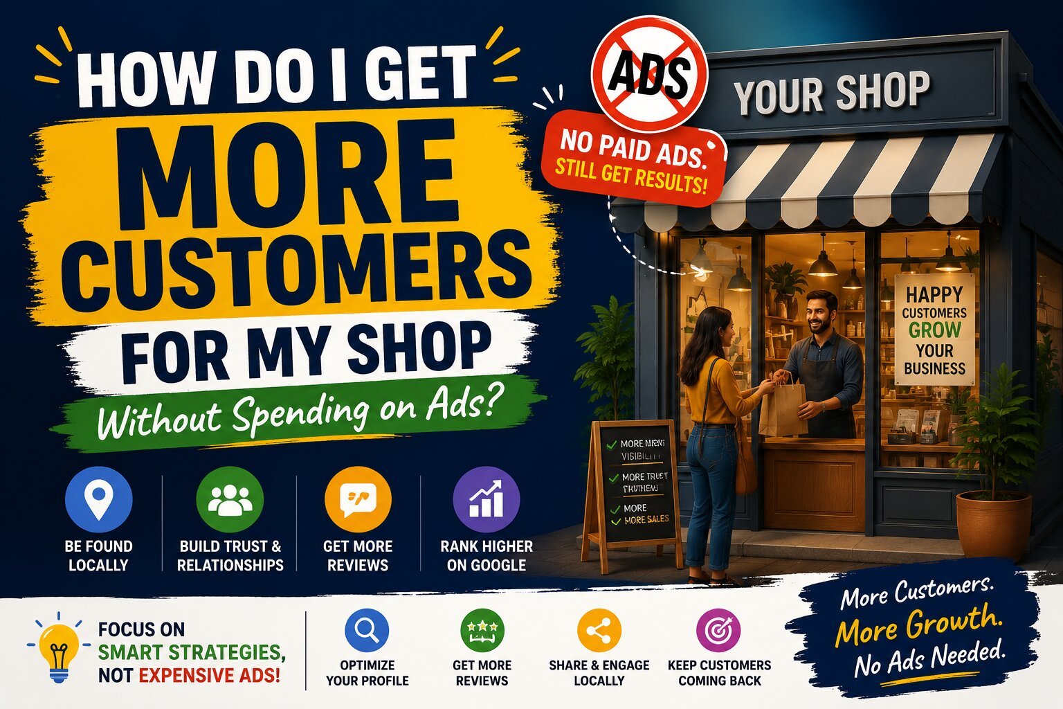 Get More Customers for My Shop