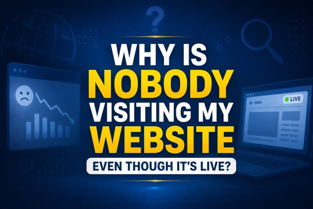 nobody-visiting-website